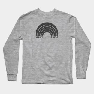 Gray Pride Long Sleeve T-Shirt